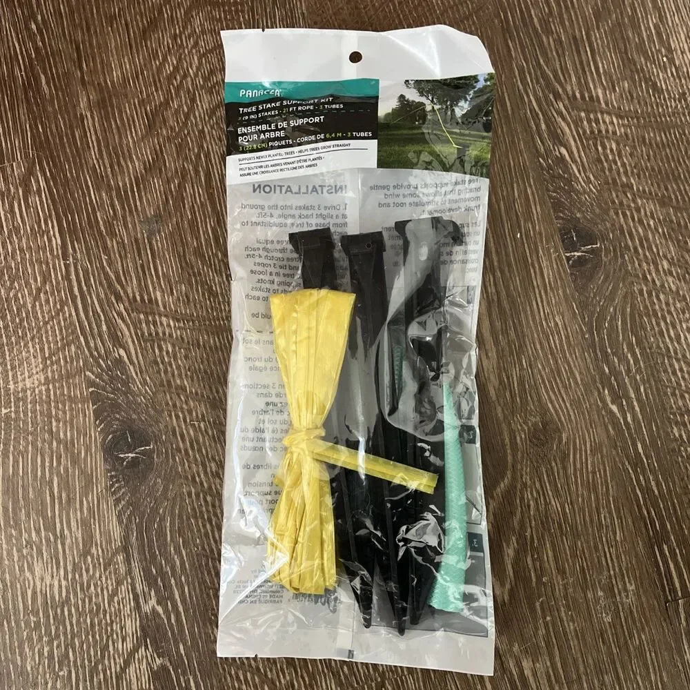 Panacea Tree Stake Support Kit for Newly Planted Trees 84140A